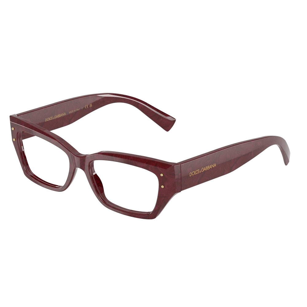 NWT Dolce & Gabbana 0DG3387-3442-53 Brown 53mm Eyeglasses